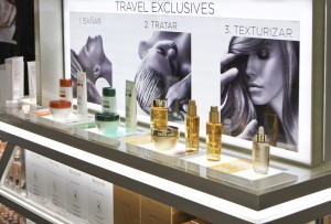 The Kérastase Travel Retail Hair Salons feature travel retail exclusive sets and a professionally- staffed styling station to provide special services designed for rapid turnaround.