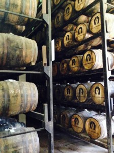 The oak barrels play a critical role in crafting Herradura Tequila. 