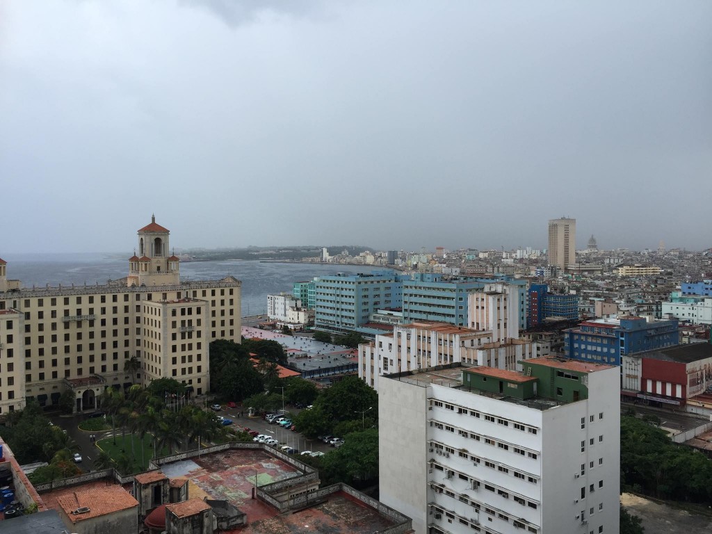 View of the Havana skyline including the Hotel Nacional taken in August 2015. Photos by Raymond Kattoura.