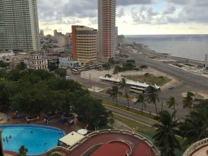 View from Hotel Nacional in Havana