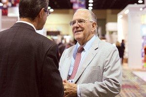 Pancho Motta spent the last week meeting with industry members at the annual Duty Free Show of the Americas in Orlando, and appeared to be in good spirits and positive about the future.   Photo by the IAADFS.   