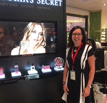 Starboard Cruise Services President and CEO Beth Neumann previewed “Girls Night Out” at the first Victoria’s Secret boutique at sea