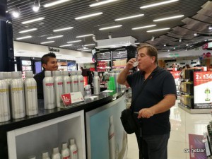 DANZKA Vodka conducted tastings at Lima Airport in May.