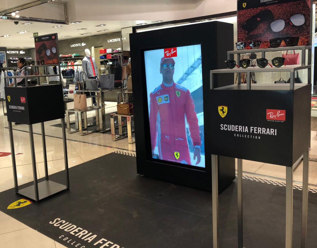 Conditional Per Breeding Ray-Ban wins with Scuderia Ferrari collection Formula 1 Tour in airports -  Duty Free and Travel Retail News |Travel Markets Insider